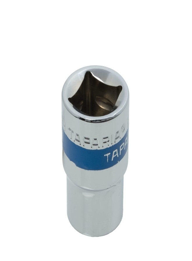 تاباريا مفتاح ربط مربع من تاباريا مقاس 1/2 بوصة (13.15 مم) - مفتاح سداسي أو ذو 6 نقاط للصواميل والبراغي القياسية، متوافق مع مفاتيح الربط، ومقابض L، والمفاتيح الكهربائية - مناسب لأعمال السيارات والميكانيكا في ورش الصيانة المنزلية. - Image 2